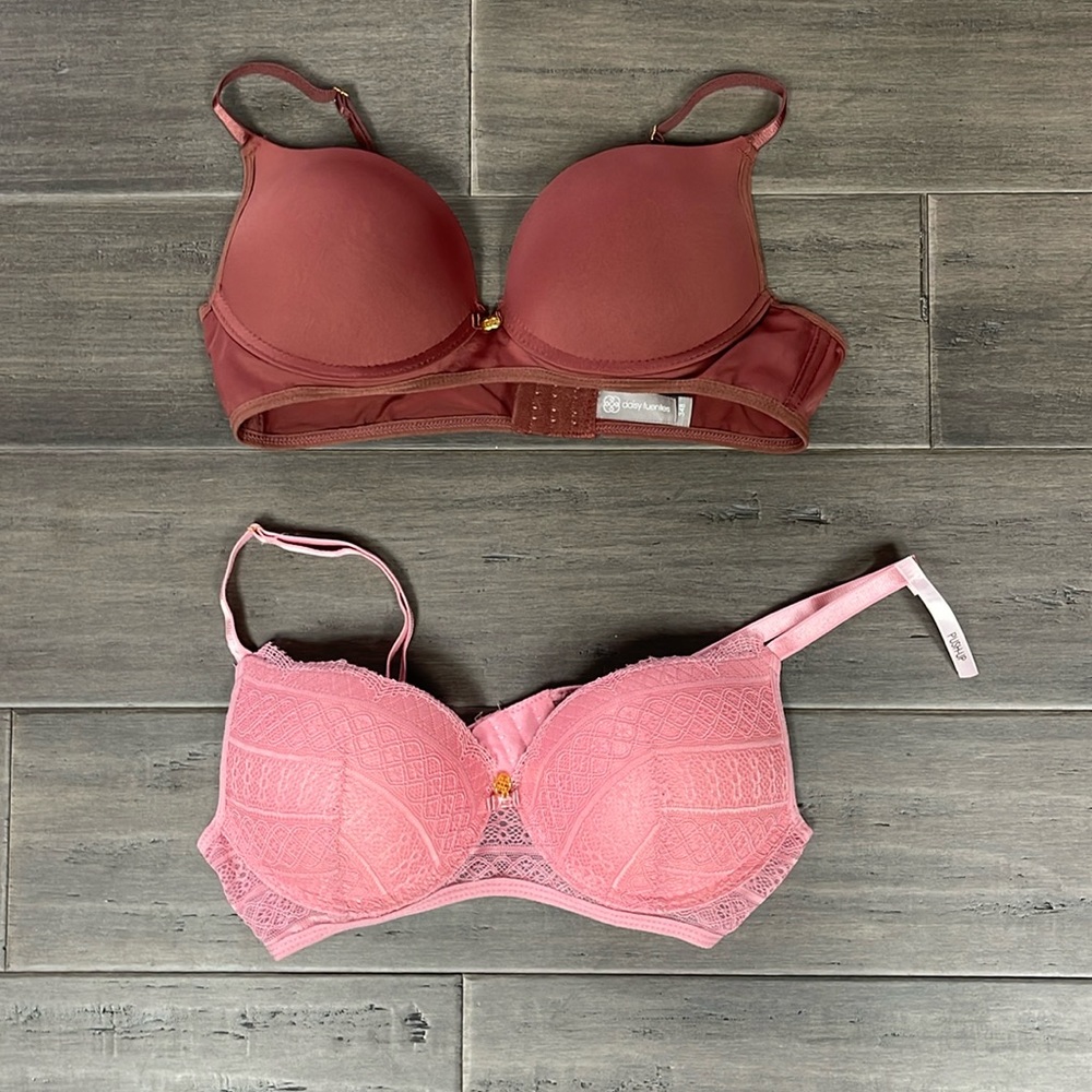 Women’s Push Up Bras Daisy Fuentes size 34B